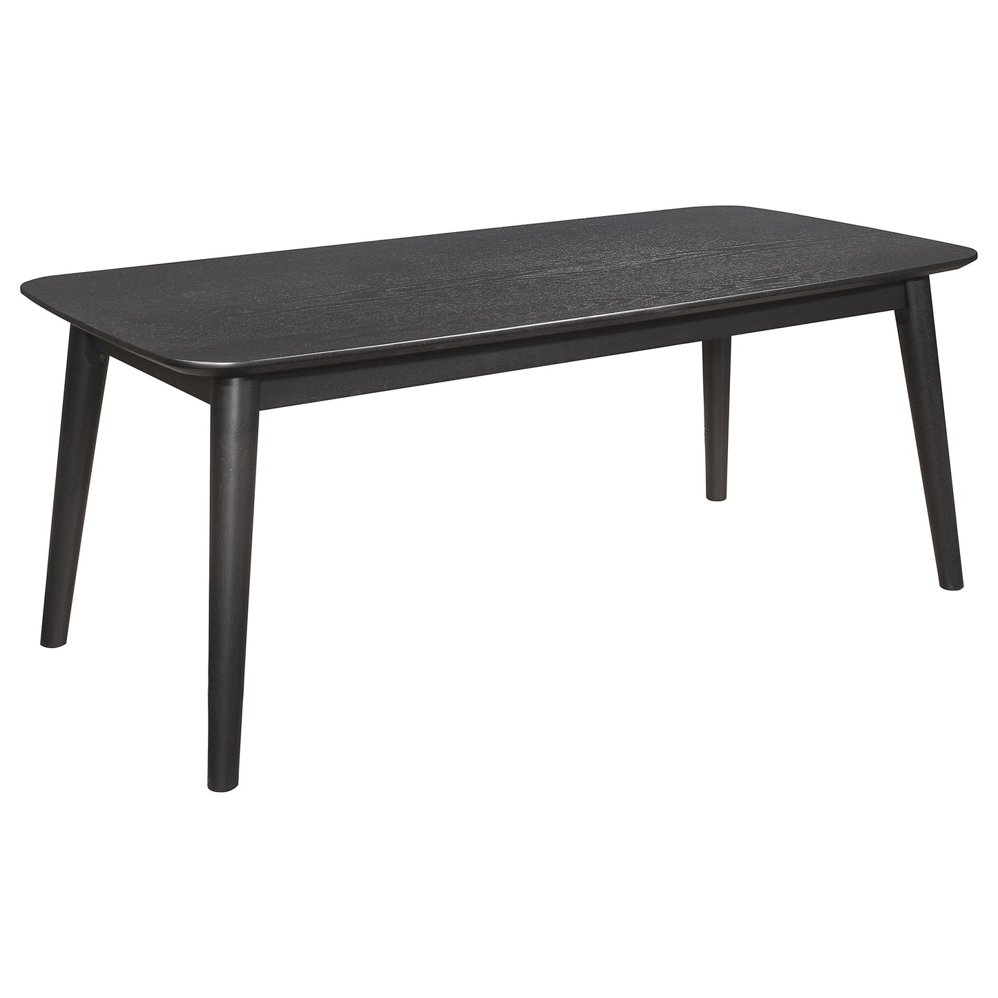 Juego de mesa de centro rectangular Radley en color negro