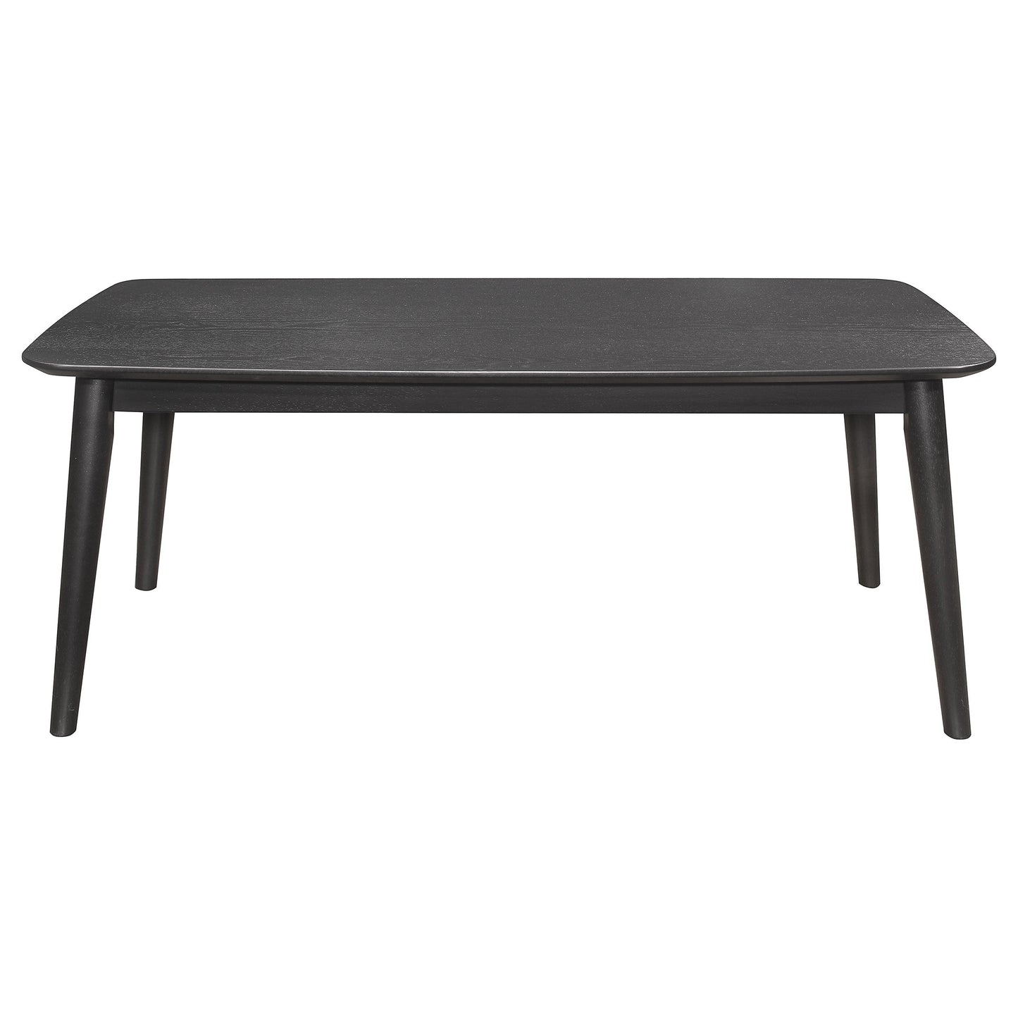 Juego de mesa de centro rectangular Radley en color negro