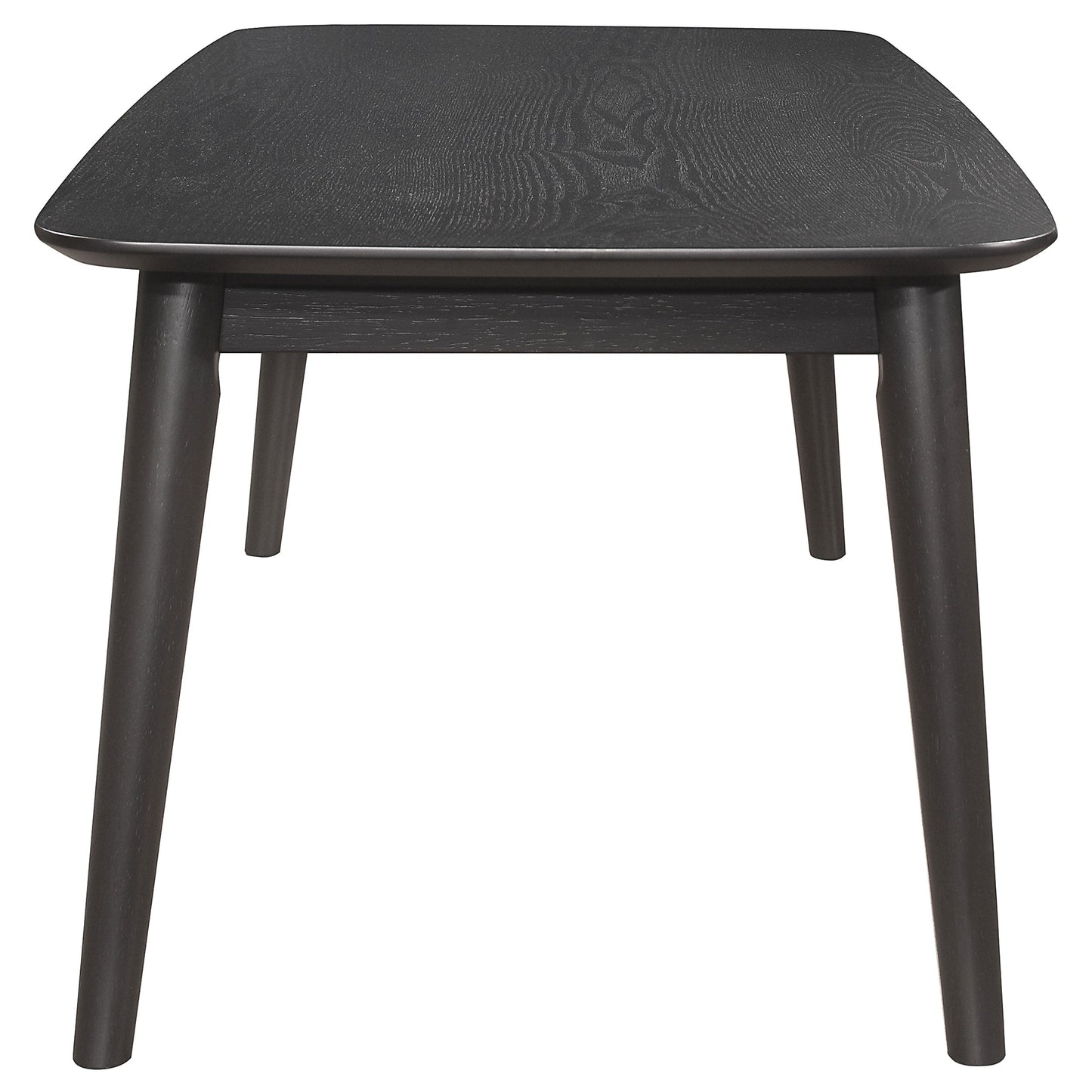 Juego de mesa de centro rectangular Radley en color negro