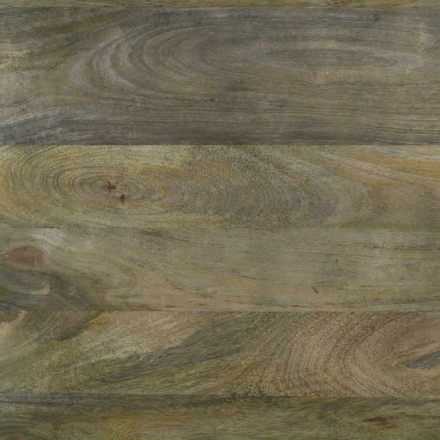 Mesa de centro rectangular de madera maciza Andando color marrón mango