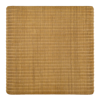 Cahya Square Woven Rattan Coffee Table Natural