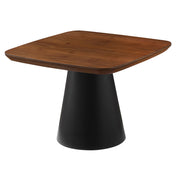 Juego de mesa de centro Eason en nogal y negro