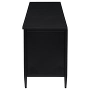 Consola multimedia con soporte para TV de metal Amherst
