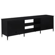 Consola multimedia con soporte para TV de metal Amherst