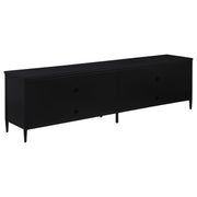 Consola multimedia con soporte para TV de metal Amherst