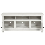 Consola multimedia Payne para TV de 60 pulgadas en marrón desgastado