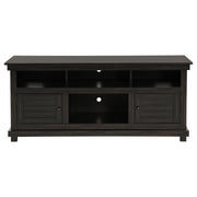 Consola multimedia Payne para TV de 60 pulgadas en marrón desgastado