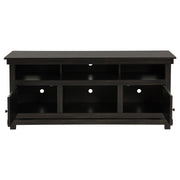 Consola multimedia Payne para TV de 60 pulgadas en marrón desgastado
