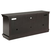 Consola multimedia Payne para TV de 60 pulgadas en marrón desgastado