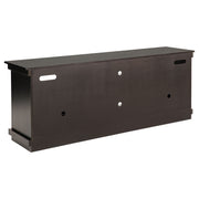 Consola multimedia Payne para TV de 60 pulgadas en marrón desgastado