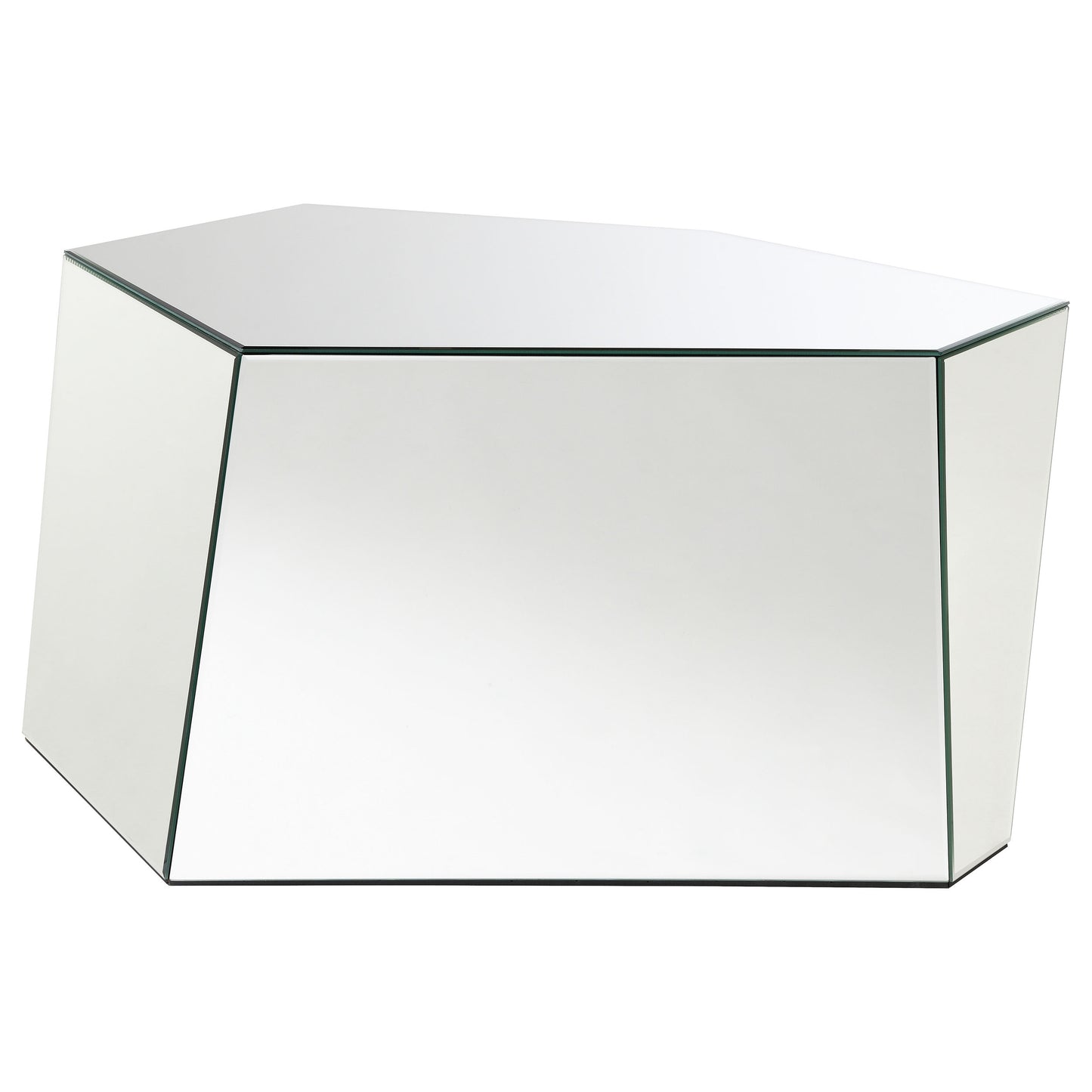 Capella Mirrored Coffee and End Table Set