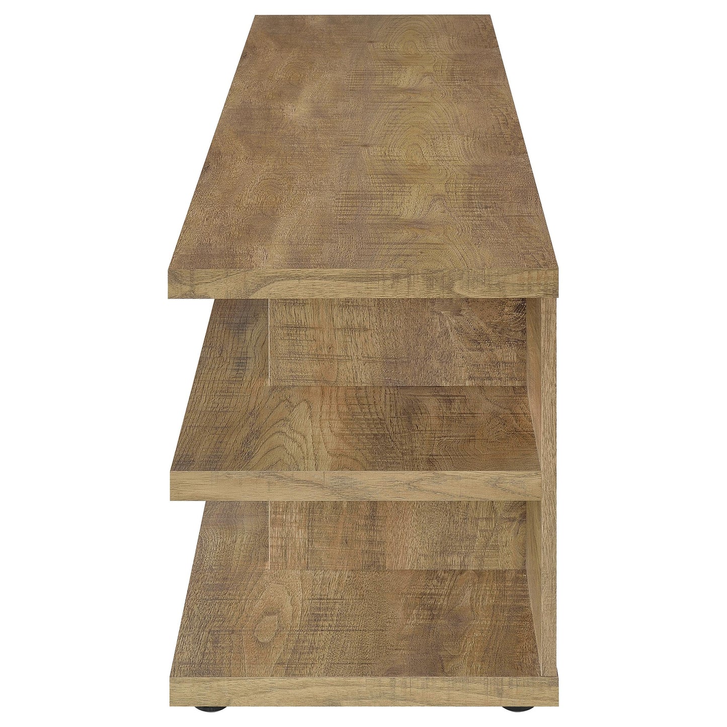 Cartmill 78-inch 2-tier TV Stand Media Console Black