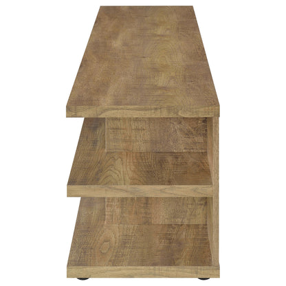 Cartmill 78-inch 2-tier TV Stand Media Console Black