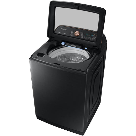  Samsung 5.5 cu.ft. Top Loading Washer with Wi-Fi Connectivity WA55A7700AV/US IMAGE 2