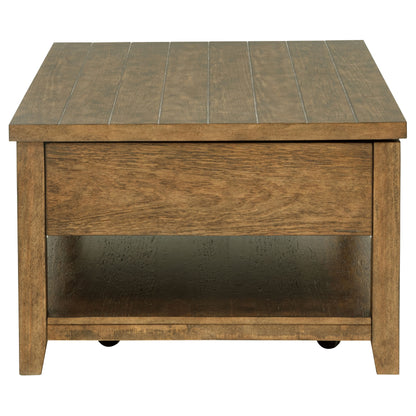 Payne 48-inch Mobile Lift Top Coffee Table Distressed