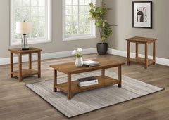 Payne Coffee and End Table Set Distressed