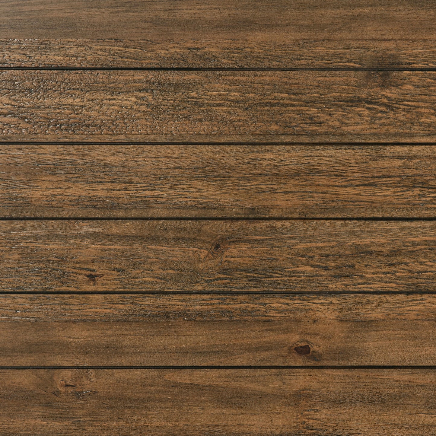 Consola de sofá para entrada de madera Payne en marrón envejecido