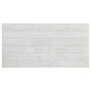 Payne Wood Coffee Table with Shelf Distressed Brown