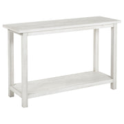 Payne Wood Entryway Sofa Console Table Distressed Brown