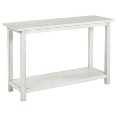 Payne Wood Entryway Sofa Console Table Distressed Brown