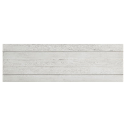 Consola de sofá para entrada de madera Payne en marrón envejecido