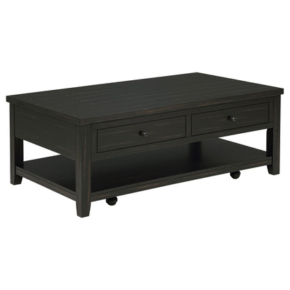 Payne 48-inch Mobile Lift Top Coffee Table Distressed