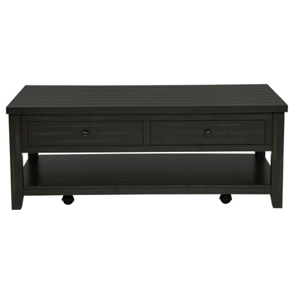 Payne 48-inch Mobile Lift Top Coffee Table Distressed