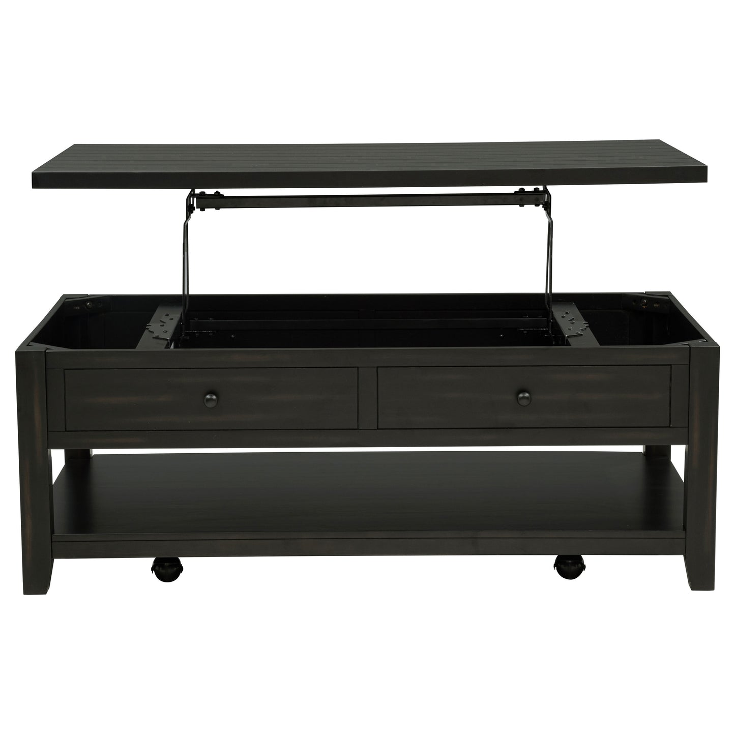 Payne 48-inch Mobile Lift Top Coffee Table Distressed
