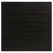 Mesa auxiliar de madera Payne con estante en marrón envejecido