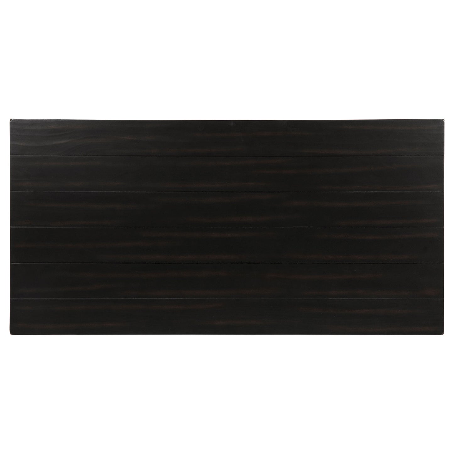 Payne Wood Coffee Table with Shelf Distressed Brown