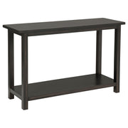 Payne Wood Entryway Sofa Console Table Distressed Brown