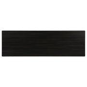 Consola de sofá para entrada de madera Payne en marrón envejecido
