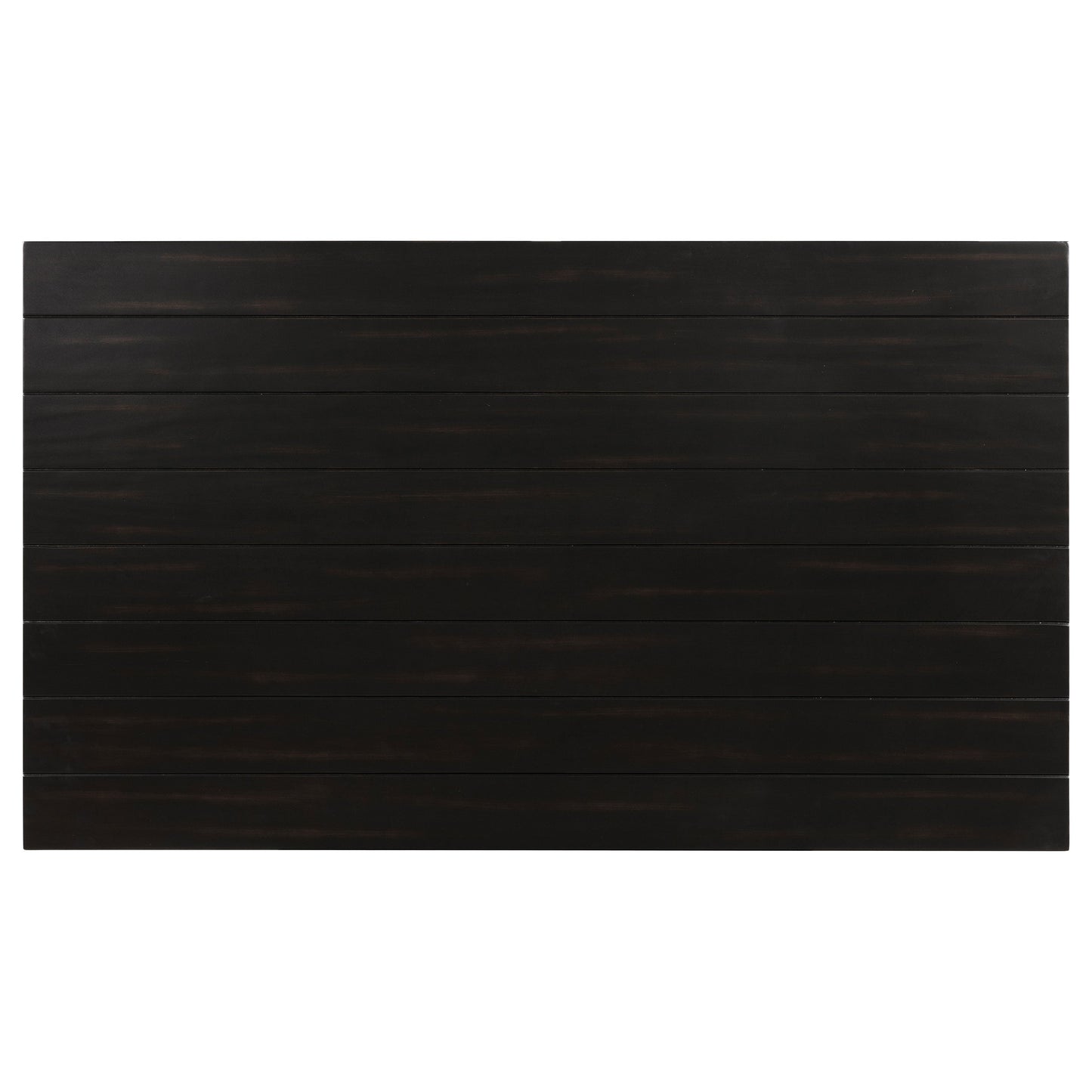 Mesa de centro rectangular Concord de dos cajones en color Java envejecido