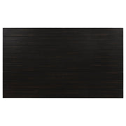 Mesa de centro rectangular Concord de dos cajones en color Java envejecido