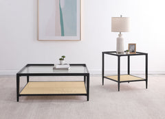 Juego de mesa de centro y auxiliar Amherst