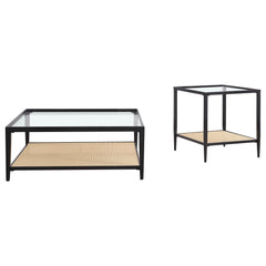 Juego de mesa de centro y auxiliar Amherst