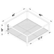 Juego de mesa de centro y auxiliar Amherst