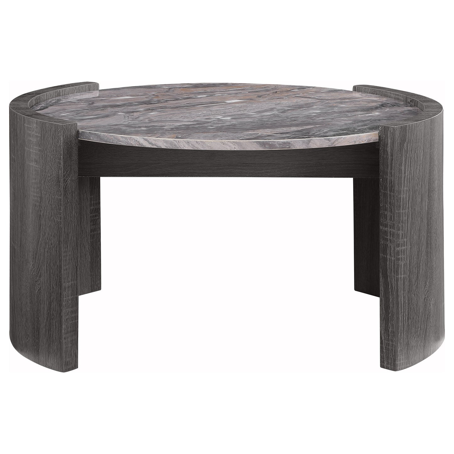 Gladstone 2-piece Coffee and End Table Set Distressed Grey
