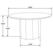 Cayenne Solid Mango Wood Cocktail Coffee Table Walnut