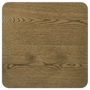 Castlewood Engineered Wood Accent Side End Table Brown Oak
