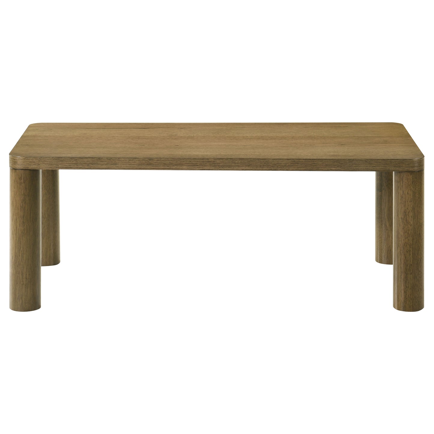 Castlewood Cocktail Coffee Table Set Brown Oak