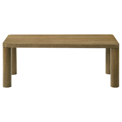 Castlewood Engineered Wood Cocktail Coffee Table Brown Oak