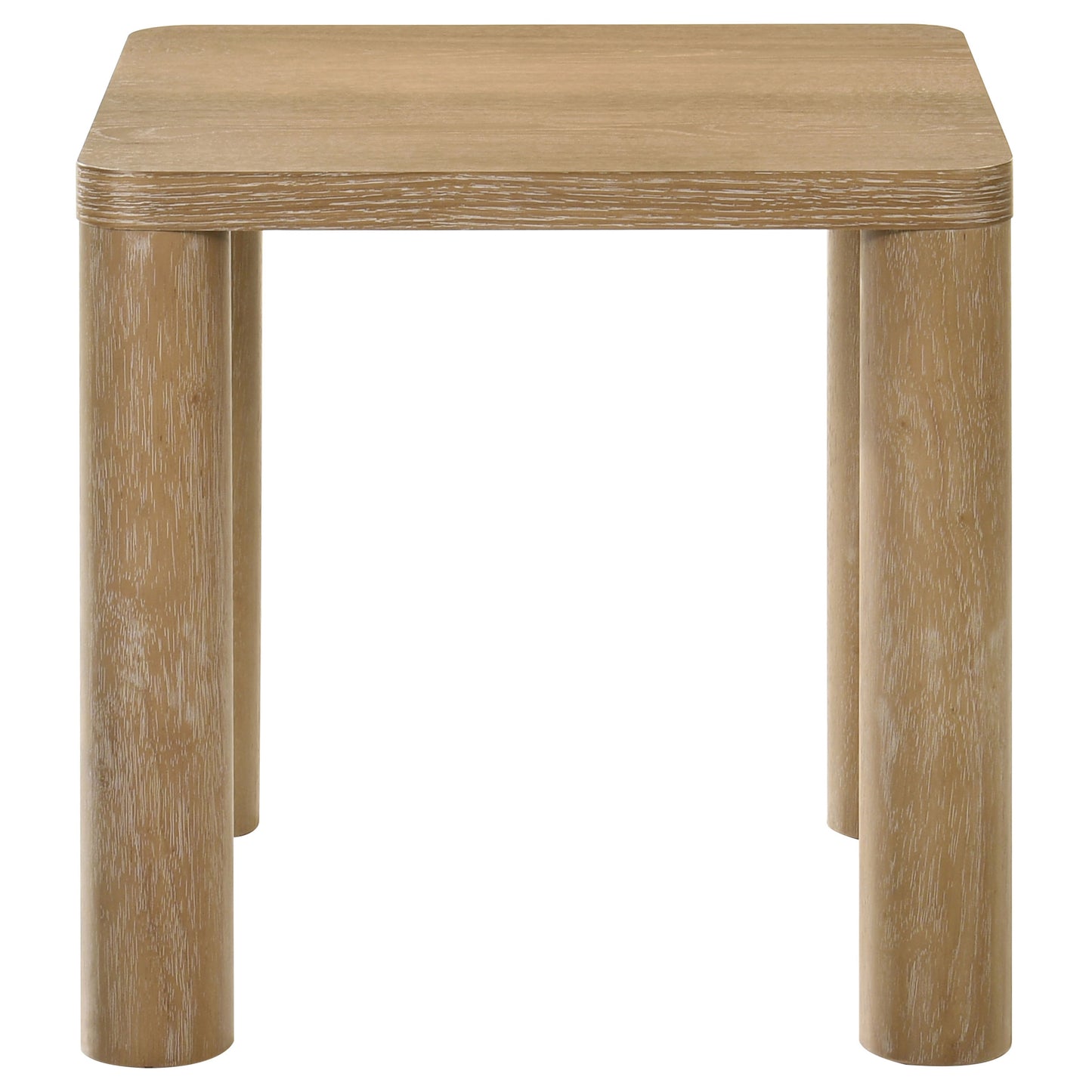 Castlewood Cocktail Coffee Table Set Light Oak
