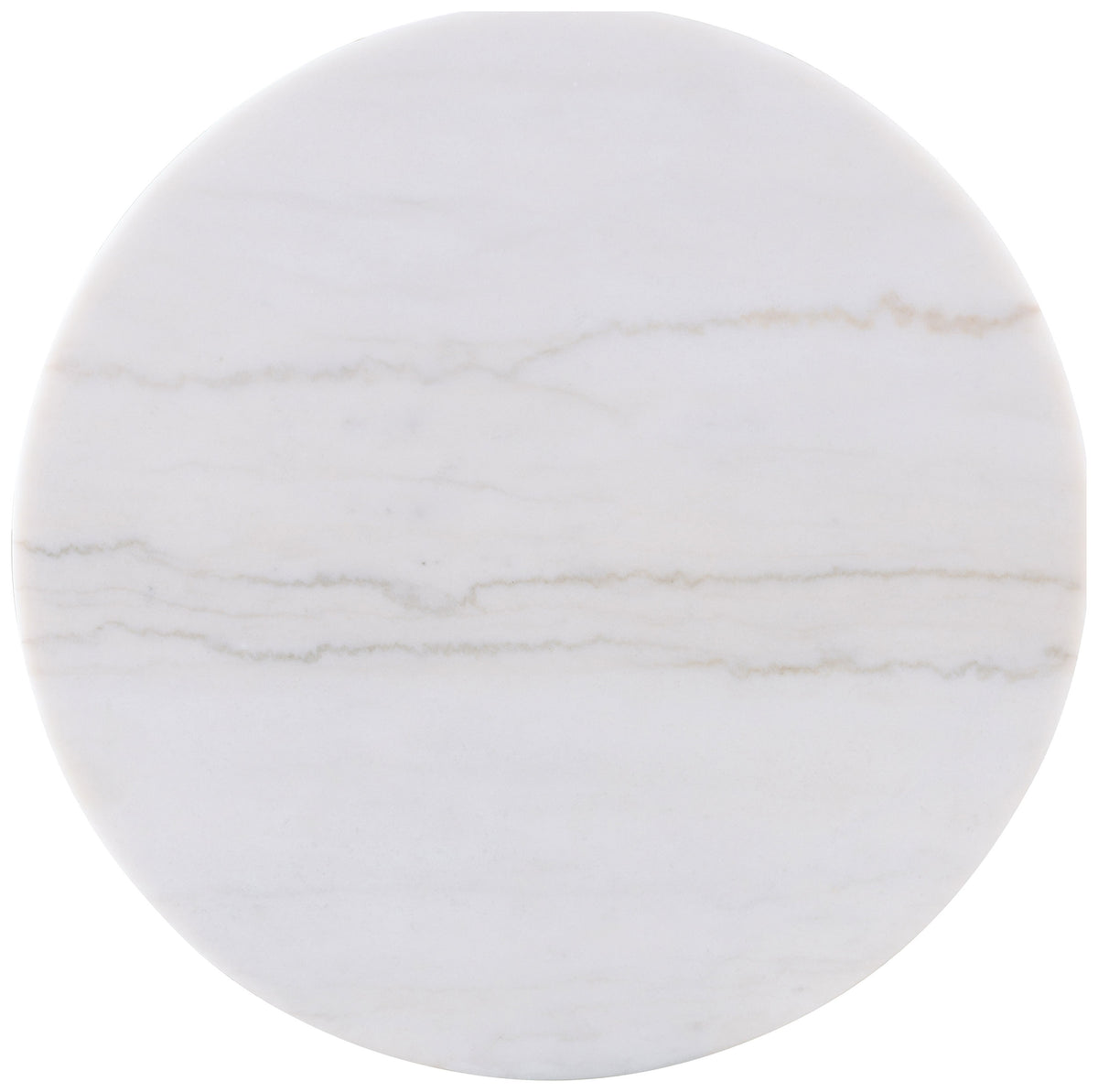 Jason 3-piece Round White Marble Coffee Table Set Greige