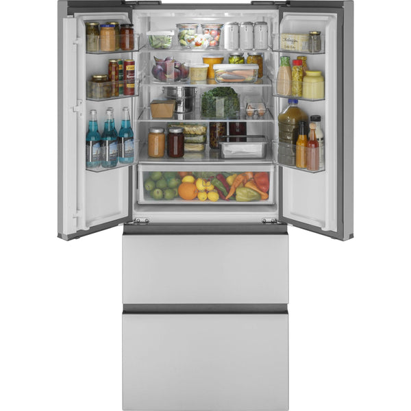 Haier 28-inch 14.5 cu. ft. Counter-Depth French 4-Door Refrigerator QJS15HYRFS