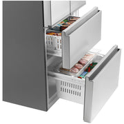  Haier 28-inch 14.5 cu. ft. Counter-Depth French 4-Door Refrigerator QJS15HYRFS IMAGE 6