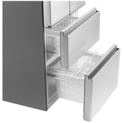  Haier 28-inch 14.5 cu. ft. Counter-Depth French 4-Door Refrigerator QJS15HYRFS IMAGE 7