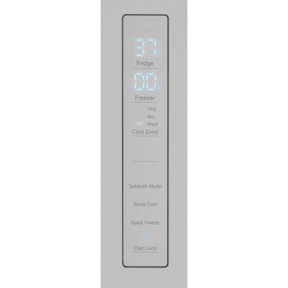  Haier 28-inch 14.5 cu. ft. Counter-Depth French 4-Door Refrigerator QJS15HYRFS IMAGE 8