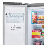  LG 36-inch, 23 cu.ft. Counter-Depth Side-by-Side Refrigerator with External Water and Ice Dispensing System LRSXC2306S IMAGE 11