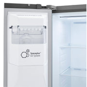 LG 36-inch, 23 cu.ft. Counter-Depth Side-by-Side Refrigerator with External Water and Ice Dispensing System LRSXC2306S IMAGE 12
